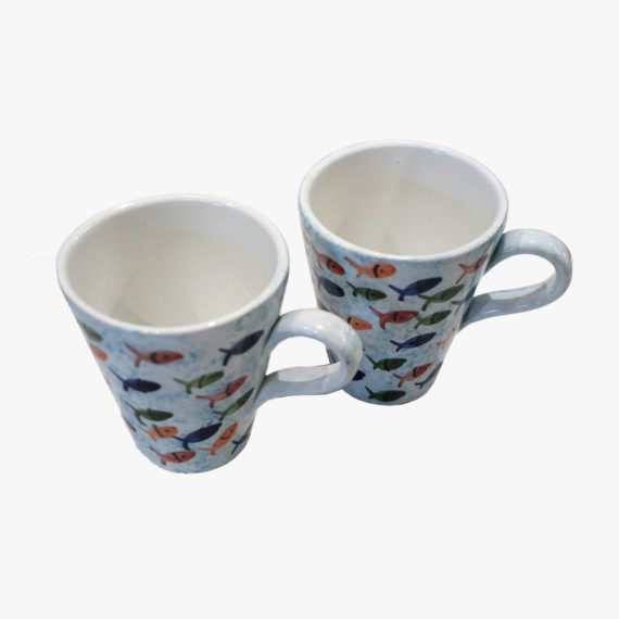 Ceramic Fish Cups