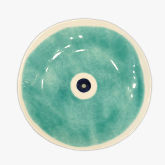 Ceramic Plate With Lucky Eye