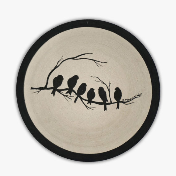 Bird Decorated Plate